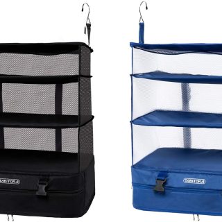 Portable Hanging Travel Shelves Bag Packing Cube Organizer Suitcase Storage Large Capacity